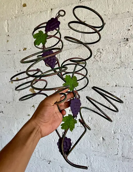 Botellero Colgante Para 6 Botellas De Vino