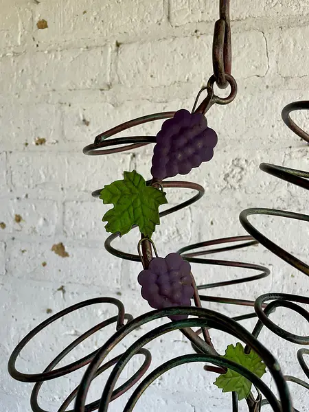 Botellero Colgante Para 6 Botellas De Vino