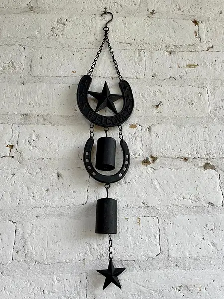 Móvil Welcome De Campanas Estrellas Y Herradura