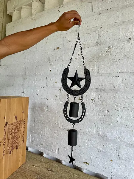 Móvil Welcome De Campanas Estrellas Y Herradura