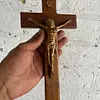 Crucifijo Madera Metal