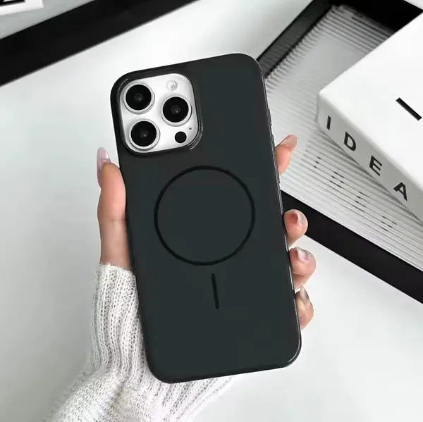 Case Magsafe Antishok Negro Iphone 16pro+