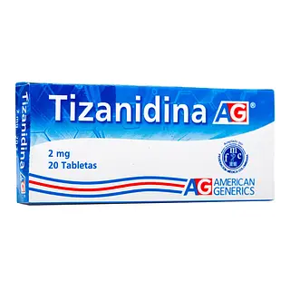 Tizanidina 2 Mg Ag