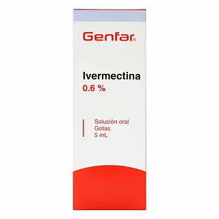 Ivermectina 0.6% Solución Oftálmica Genfar