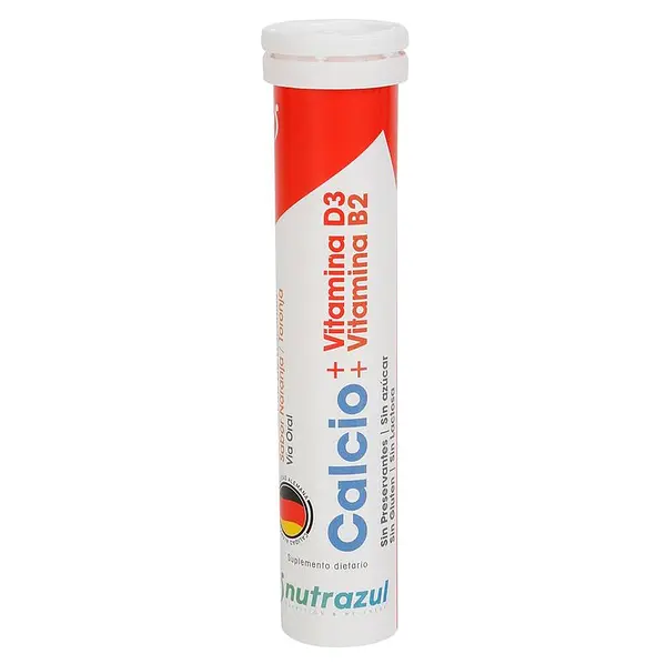 Nutrazul Calcio+Vitamina D3+Vitamina B2 Efervecentes