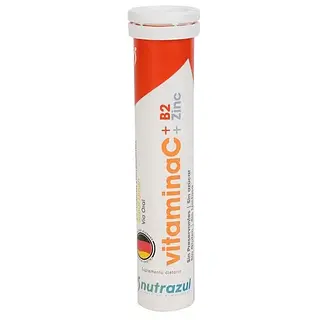 Nutrazul Vitamina C + Zinc + B2 Efervescentes