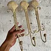 Perchero 3 Ganchos De Conchas Marinas Para Pared