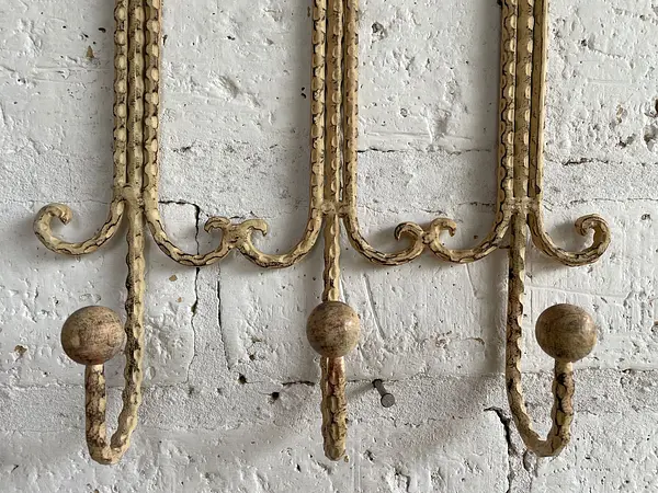 Perchero 3 Ganchos De Conchas Marinas Para Pared