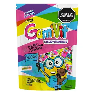 Gumivit Calcio + Vitamina D Minions