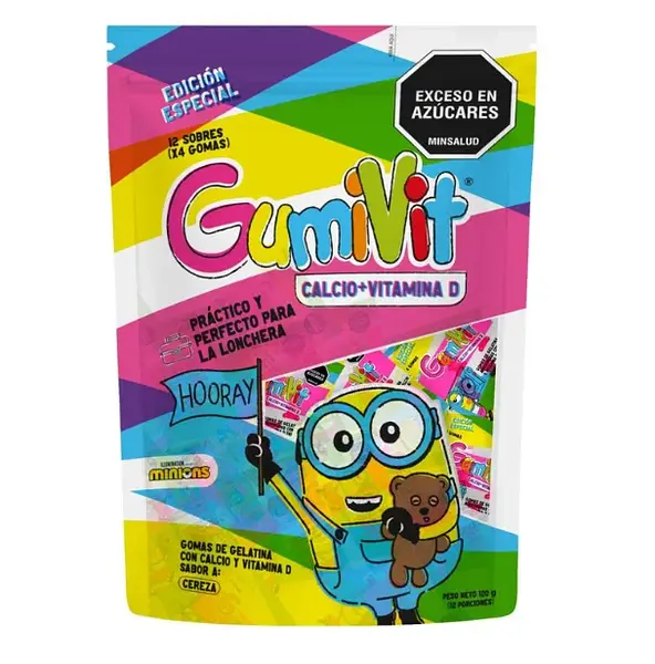 Gumivit Calcio + Vitamina D Minions