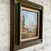Oleo Original "Mountain Scene" 1950 Firmado Por Peter Haller