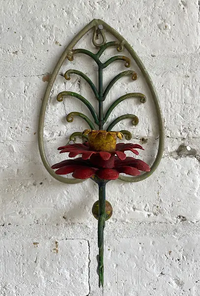 Candelabros X 2 En Forja Para Pared