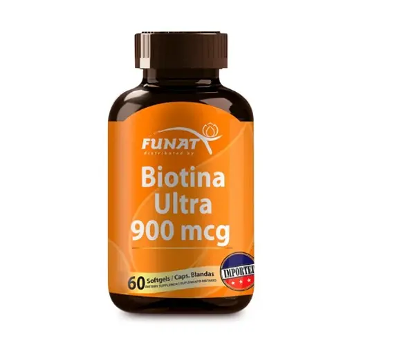 Biotina Ultra 900 Mcg