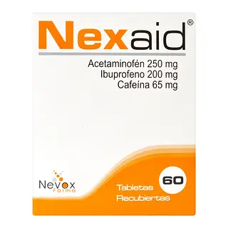 Nexaid 250/200/65 Mg