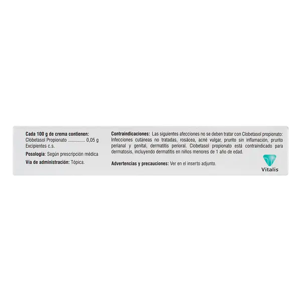 Clobetasol 0.05% Crema 40 Gr