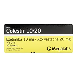 Colestir 10/20 Mg