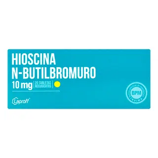 Hioscina N-Butilbromuro 10 Mg