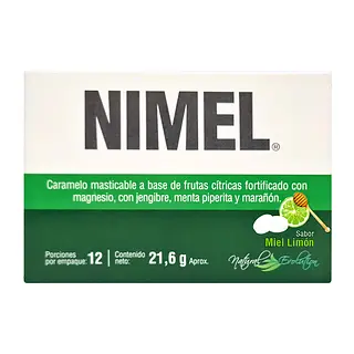 Nimel Miel Limón Masticables