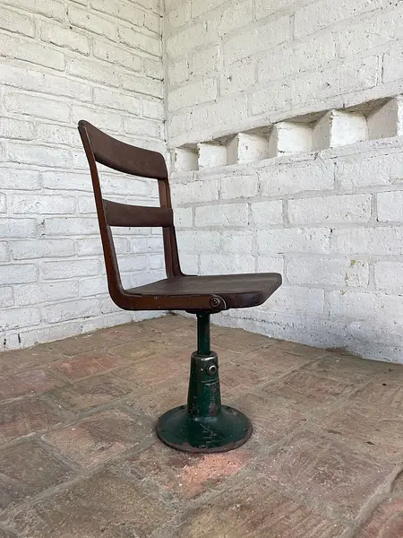 Silla Giratoria De Pupitre 1930