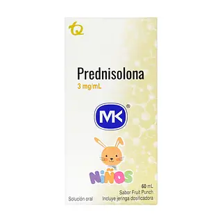 Prednisolona Niños 3 Mg Mk