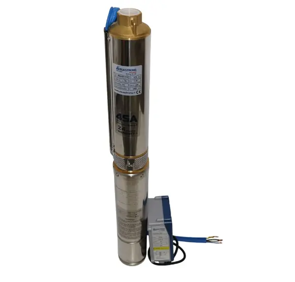 Bomba Sumergible Pozo Profundo 4 Pulgadas 1hp 110v/60hz Aqua