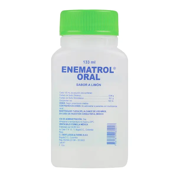 Enematrol Oral Limón