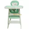 Silla Comedor 3 En 1 Maxibaby Celeste