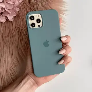 Silicon Case Verde Iphone 16pro+