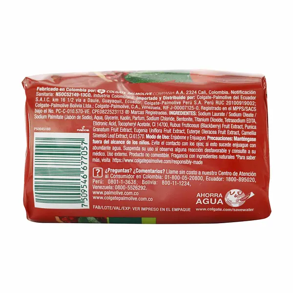 Jabon Palmolive Natura Granada