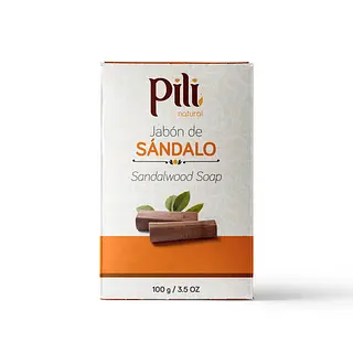 Jabón Pili Sándalo