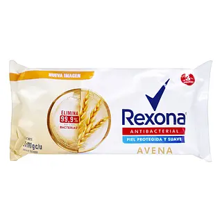 Jabón Rexona Antibacterial Avena