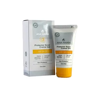 Bloqueador Solar Ana María Crema Gel Spf 50 Uva