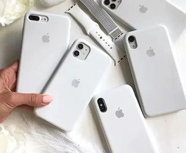 Silicon Case Blanco Iphone12mini