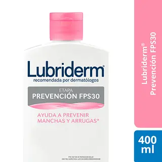Lubriderm Prevención Fps 30