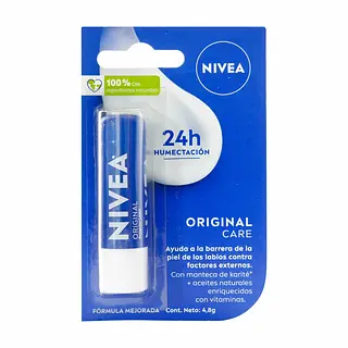 Protector Labial Nivea Lip Care Original