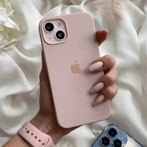 Silicon Case Rosado Iphone X/Xs