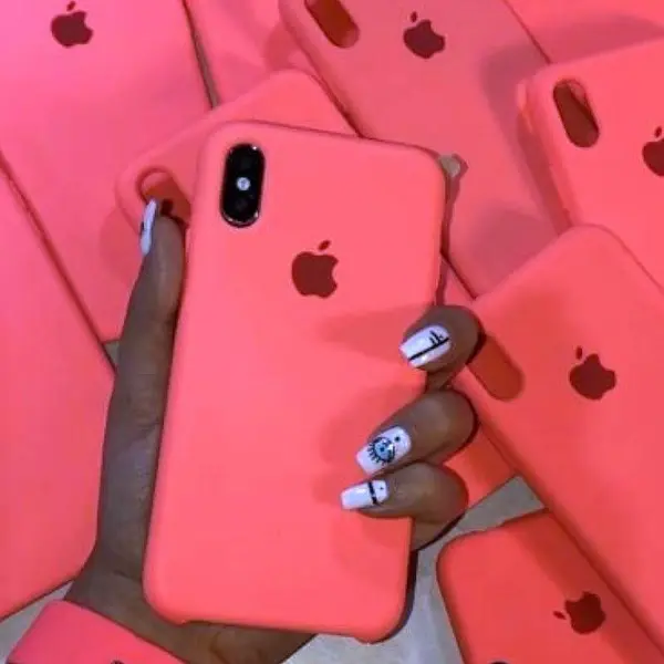 Silicon Case Salmon Iphone X/Xs