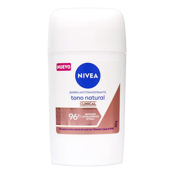 Desodorante Nivea Barra Tono Natural Clinical
