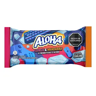 Paleta Aloha Niveles Cereza Y Mandarina