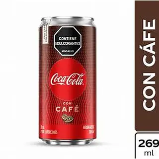 Gaseosa Cocacola Lata Café