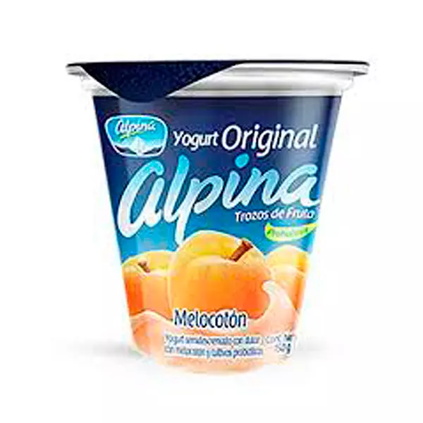 Yogurt Original Alpina Melocotón