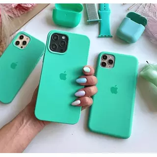 Silicon Case Verde Iphone13pro+