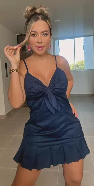 Vestido Azul Oscuro