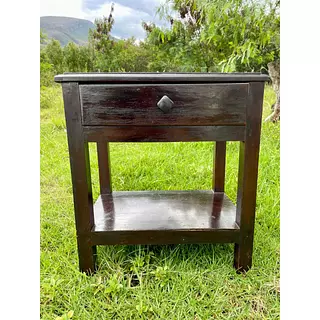 Mesa De Noche Con Una Gaveta - Colombia 1970