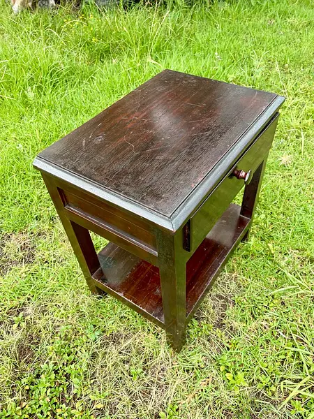 Mesa De Noche Con Una Gaveta - Colombia 1970