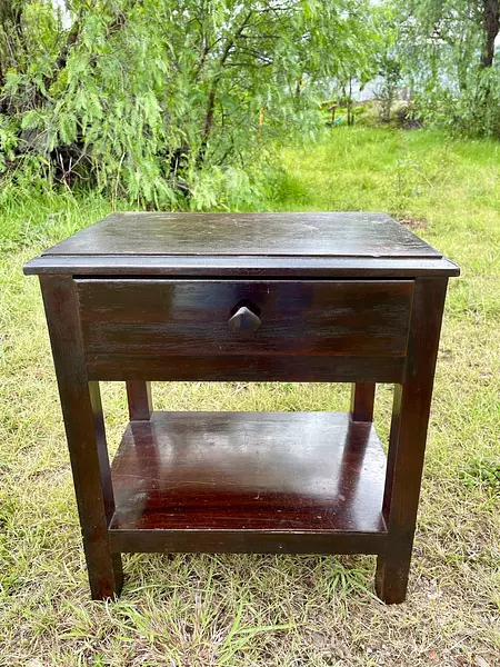 Mesa De Noche Con Una Gaveta - Colombia 1970