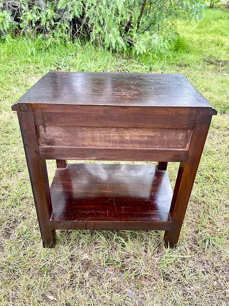 Mesa De Noche Con Una Gaveta - Colombia 1970