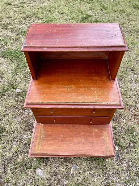 Escalera De Biblioteca 3 Escalones - Colombia 1970