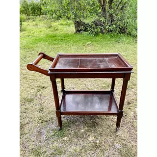 Carro De Servicio A La Mesa Con Manija - Colombia 1950