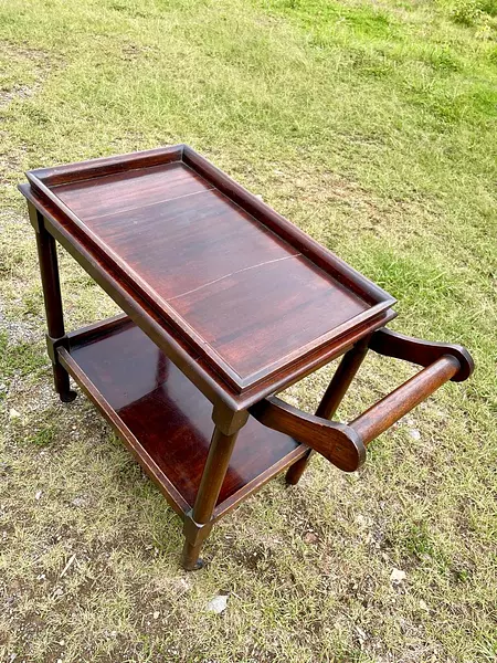 Carro De Servicio A La Mesa Con Manija - Colombia 1950